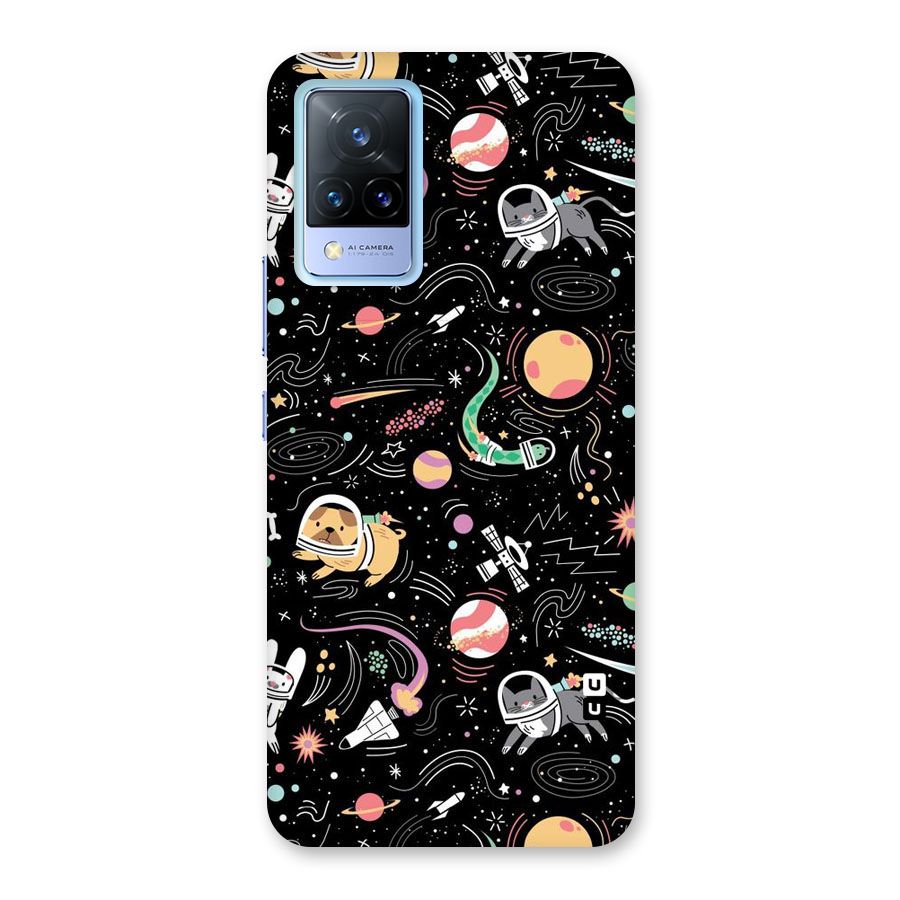 Dog Planetarium Back Case for Vivo V21 5G