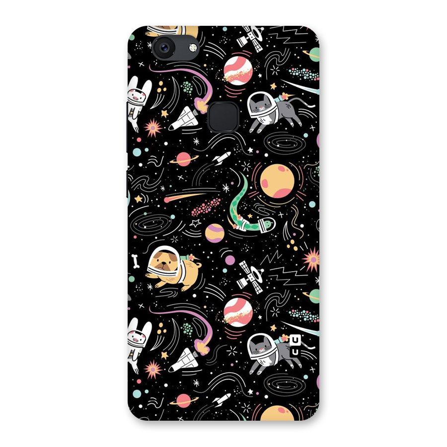 Dog Planetarium Back Case for Vivo V7 Plus
