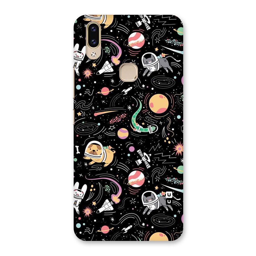 Dog Planetarium Back Case for Vivo V9 Youth