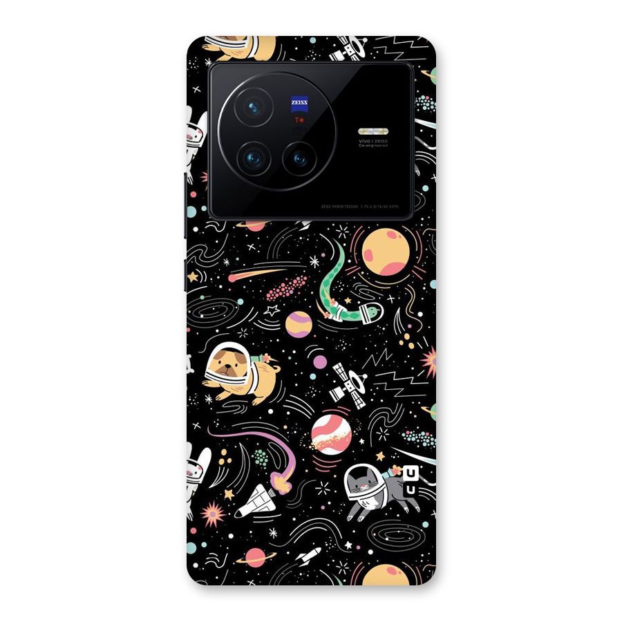 Dog Planetarium Back Case for Vivo X80