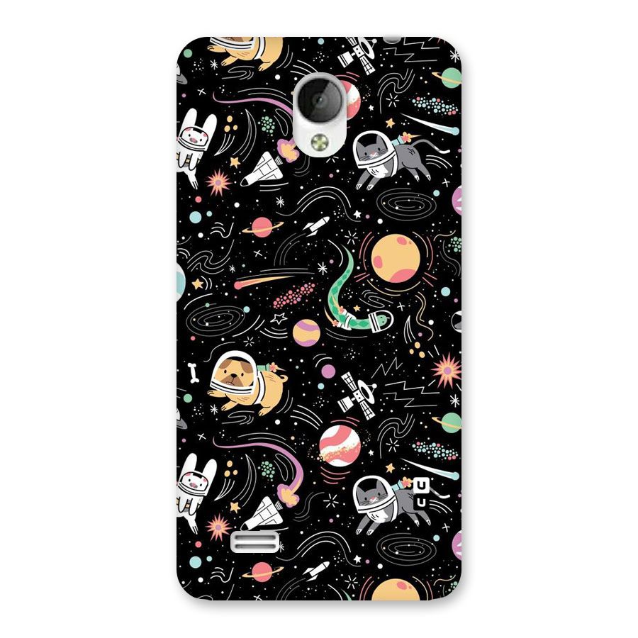 Dog Planetarium Back Case for Vivo Y21