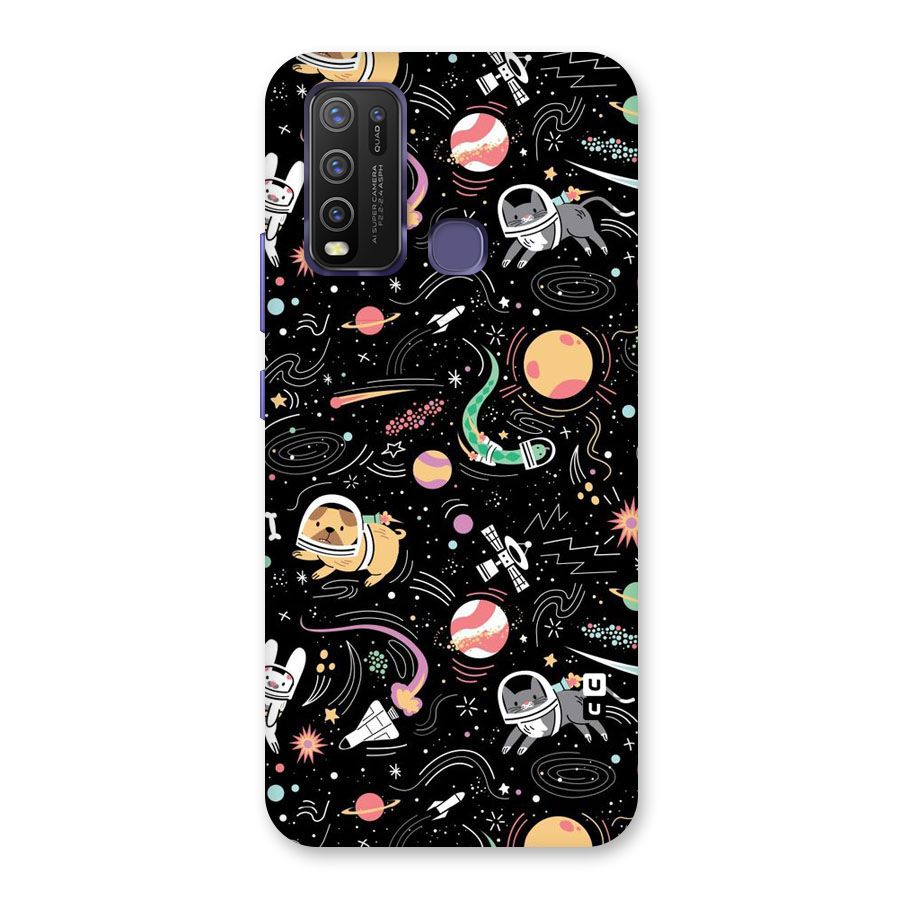 Dog Planetarium Back Case for Vivo Y30