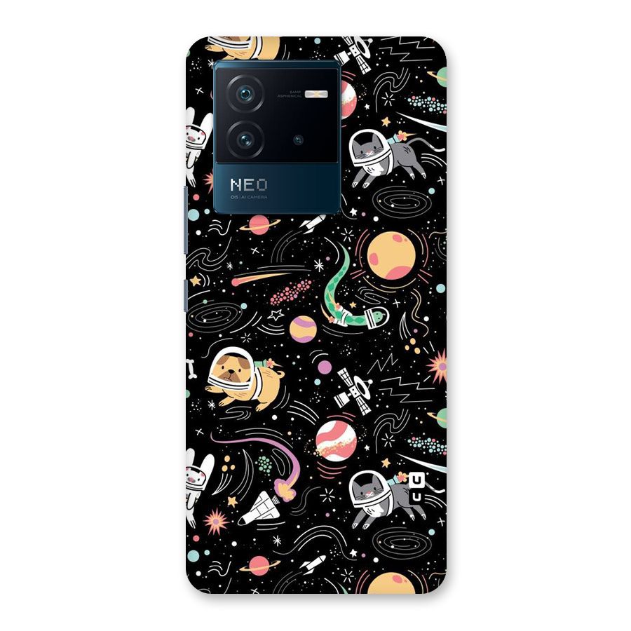 Dog Planetarium Back Case for Vivo iQOO Neo 6 5G