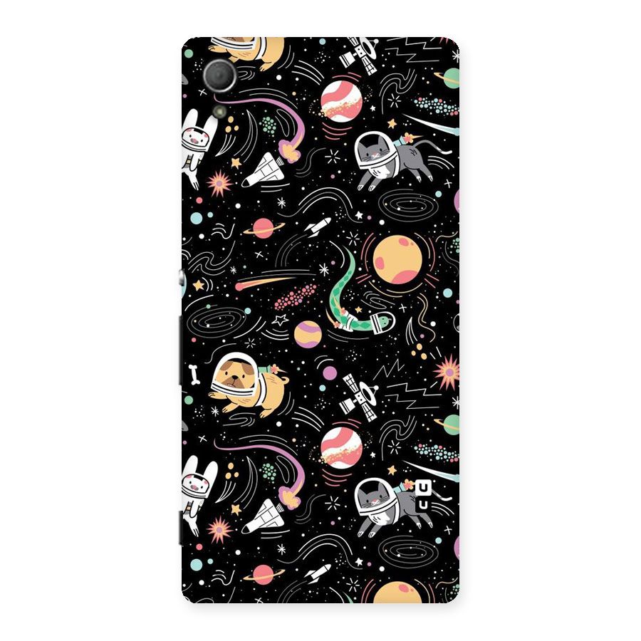 Dog Planetarium Back Case for Xperia Z3 Plus