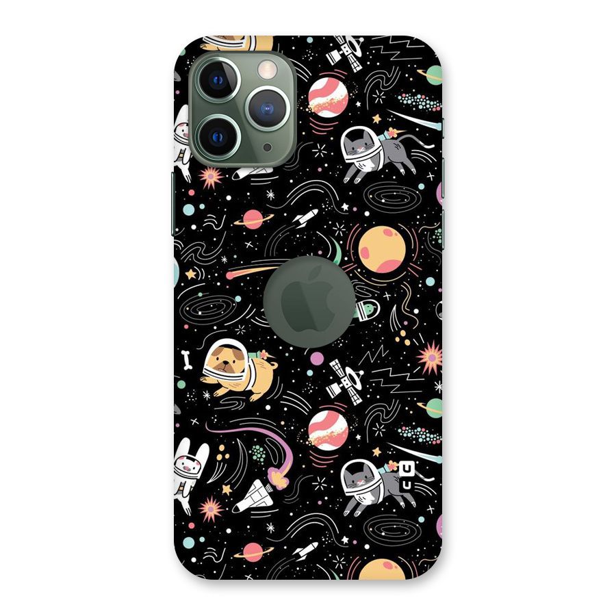 Dog Planetarium Back Case for iPhone 11 Pro Logo  Cut