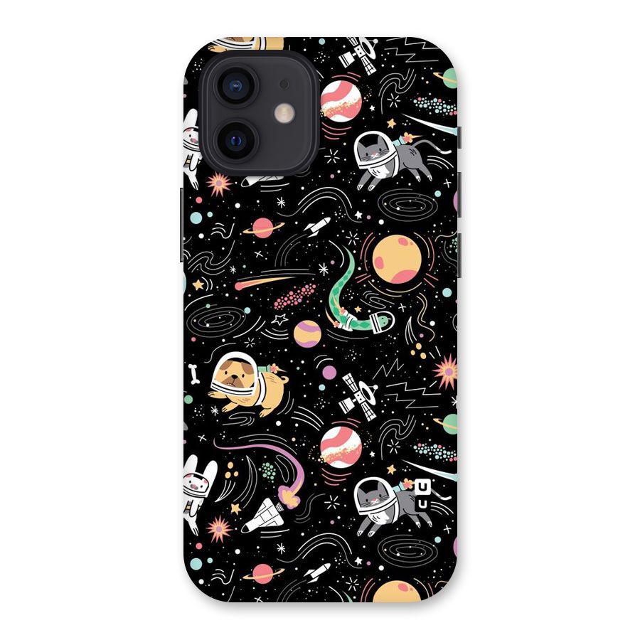 Dog Planetarium Back Case for iPhone 12