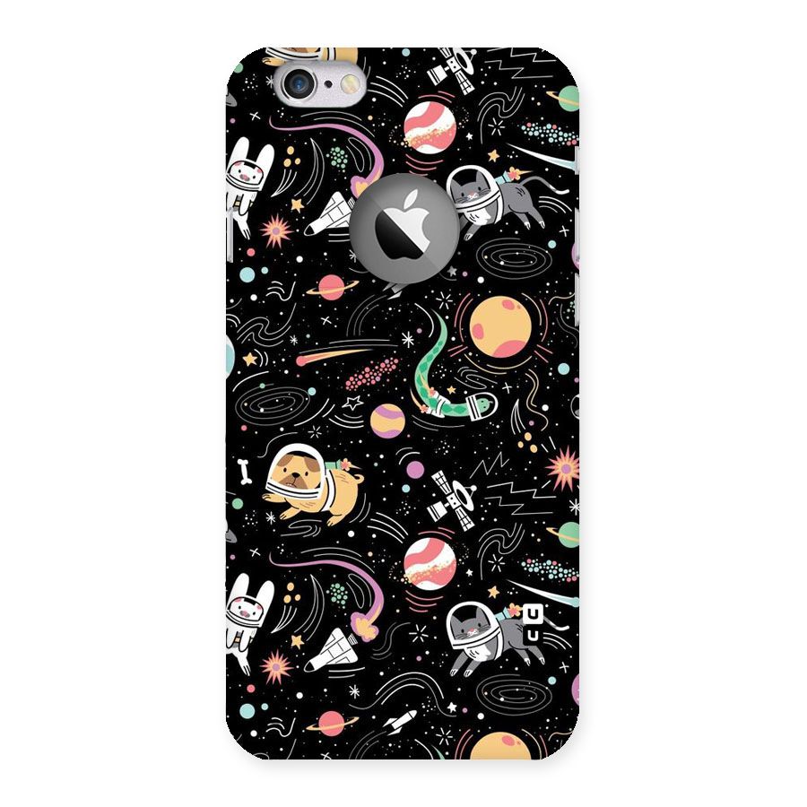 Dog Planetarium Back Case for iPhone 6 Logo Cut