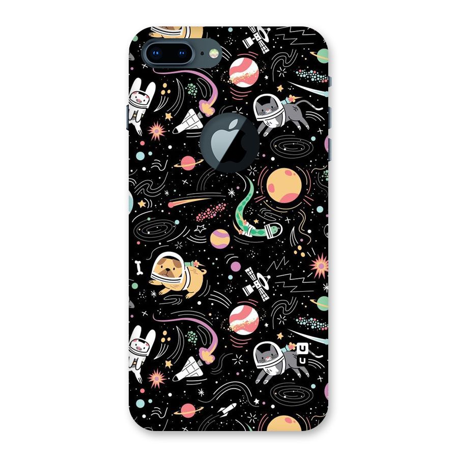 Dog Planetarium Back Case for iPhone 7 Plus Logo Cut