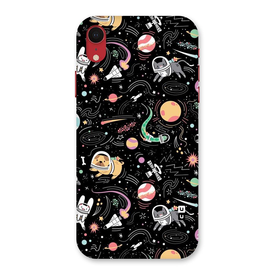 Dog Planetarium Back Case for iPhone XR
