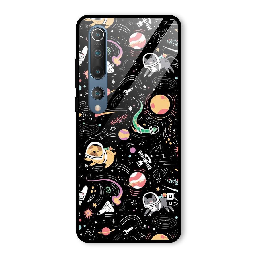 Dog Planetarium Glass Back Case for Mi 10