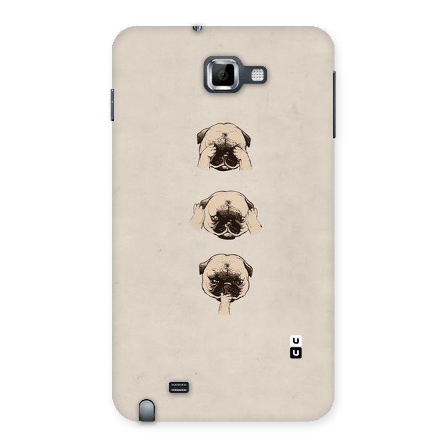 Doggo Moods Back Case for Galaxy Note