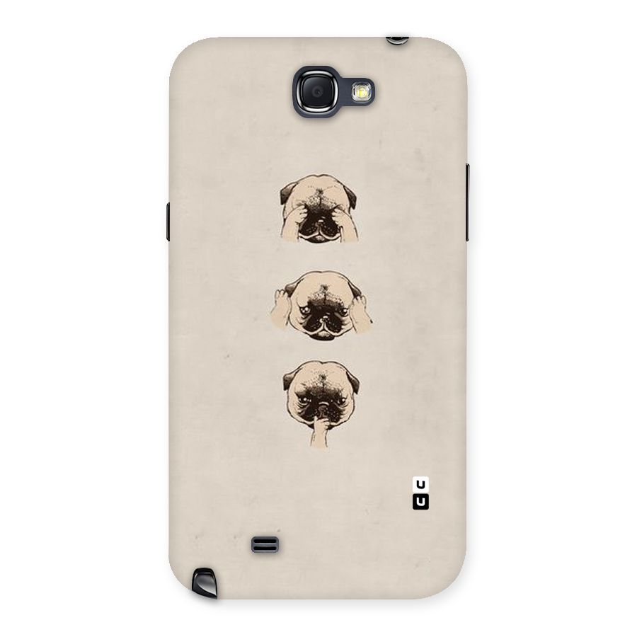 Doggo Moods Back Case for Galaxy Note 2