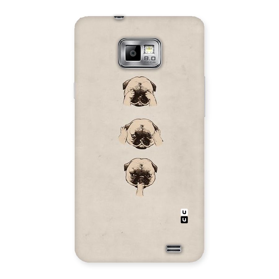 Doggo Moods Back Case for Galaxy S2