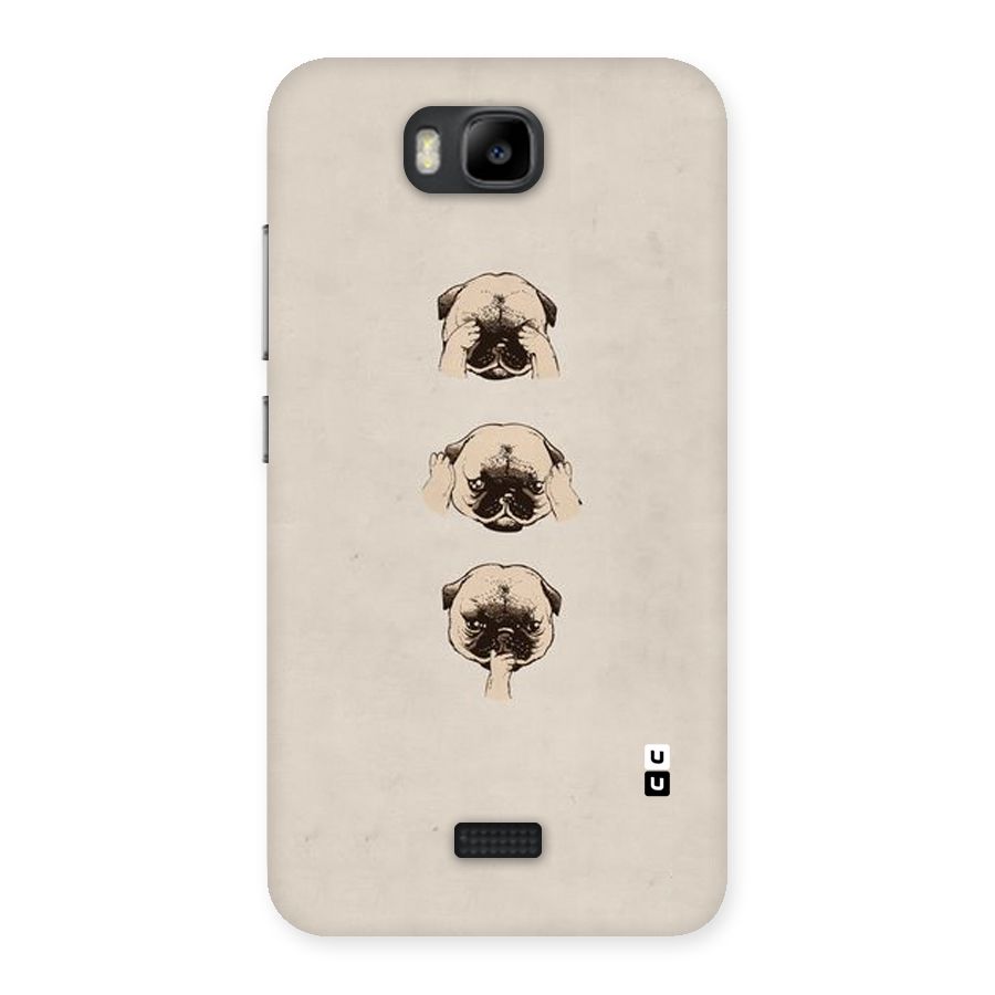 Doggo Moods Back Case for Honor Bee