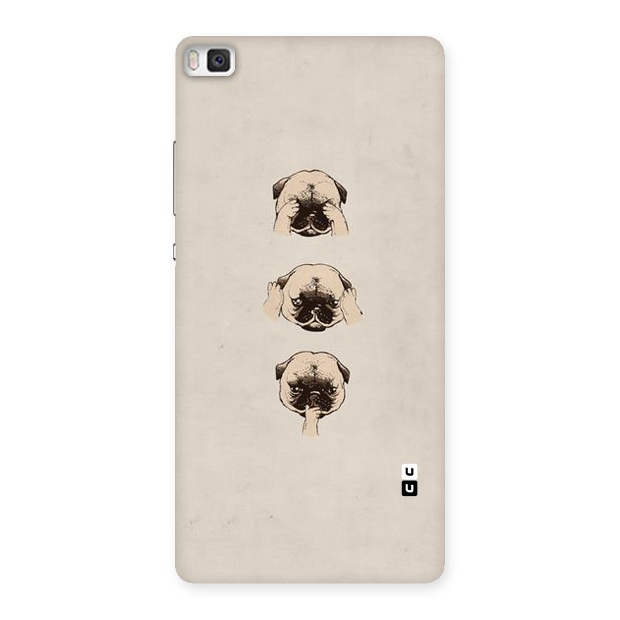 Doggo Moods Back Case for Huawei P8