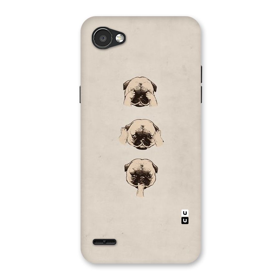 Doggo Moods Back Case for LG Q6