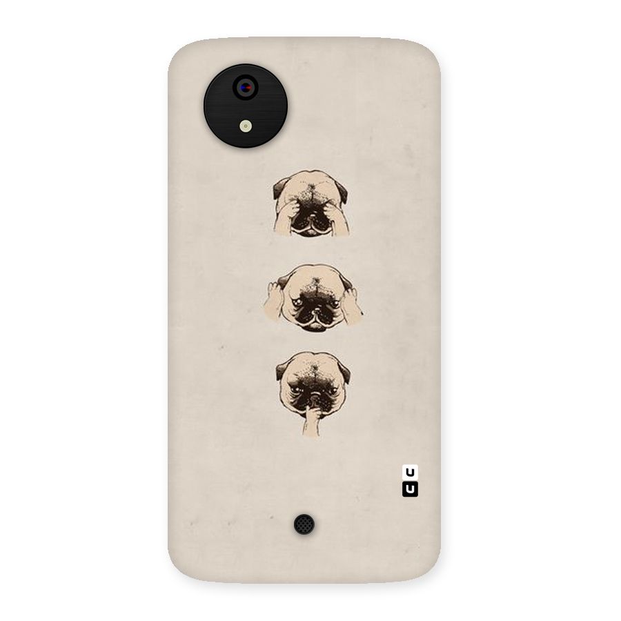 Doggo Moods Back Case for Micromax Canvas A1