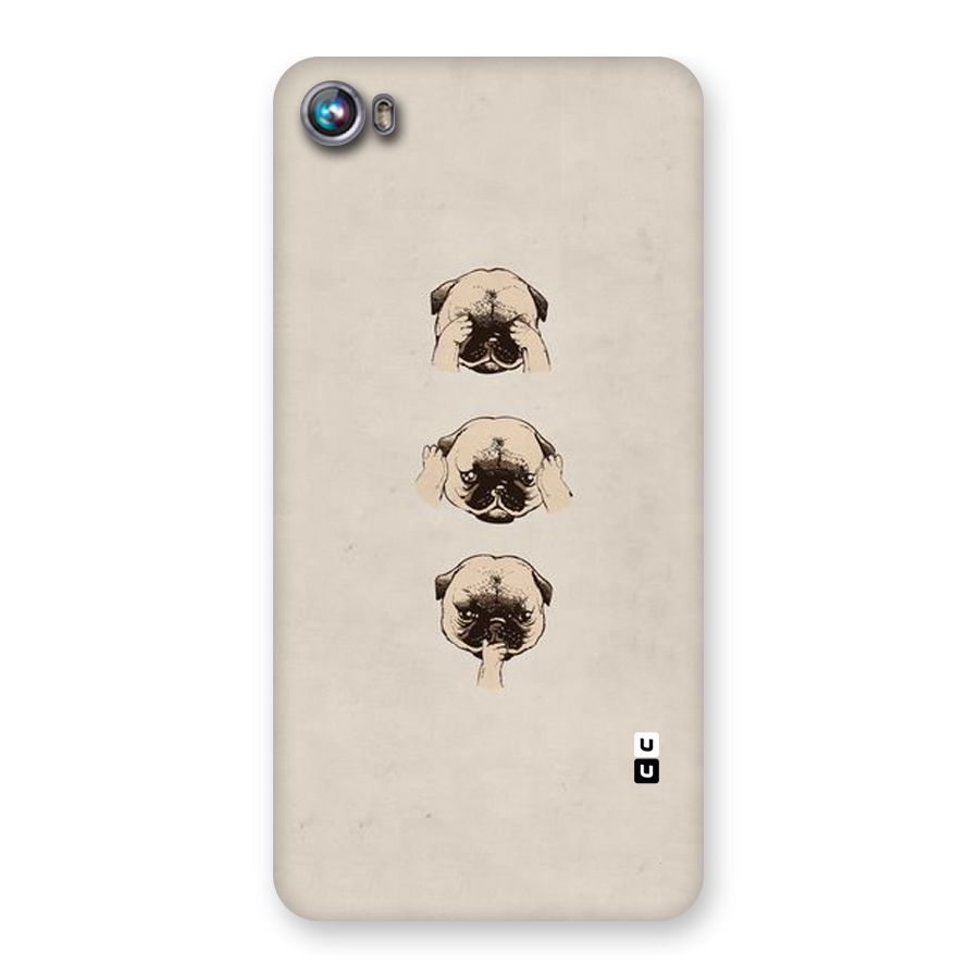 Doggo Moods Back Case for Micromax Canvas Fire 4 A107