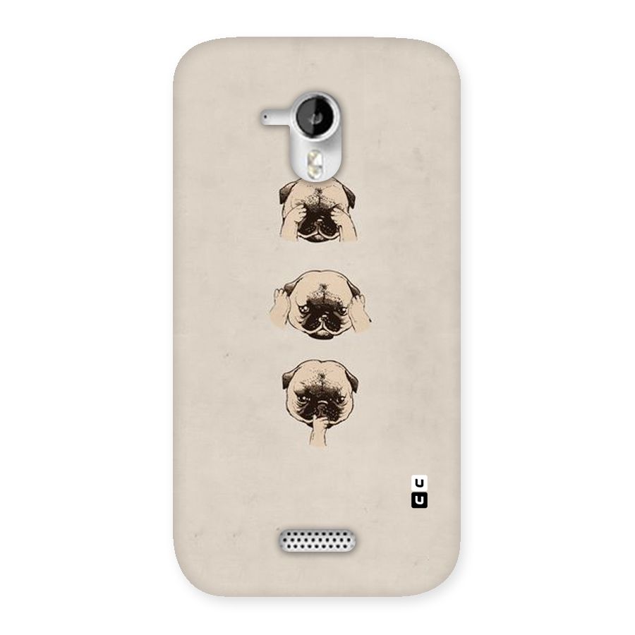 Doggo Moods Back Case for Micromax Canvas HD A116