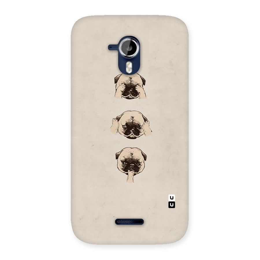 Doggo Moods Back Case for Micromax Canvas Magnus A117