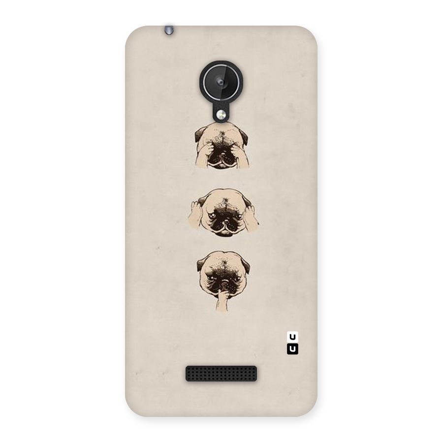 Doggo Moods Back Case for Micromax Canvas Spark Q380