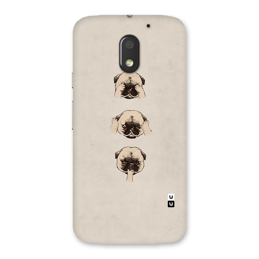 Doggo Moods Back Case for Moto E3 Power