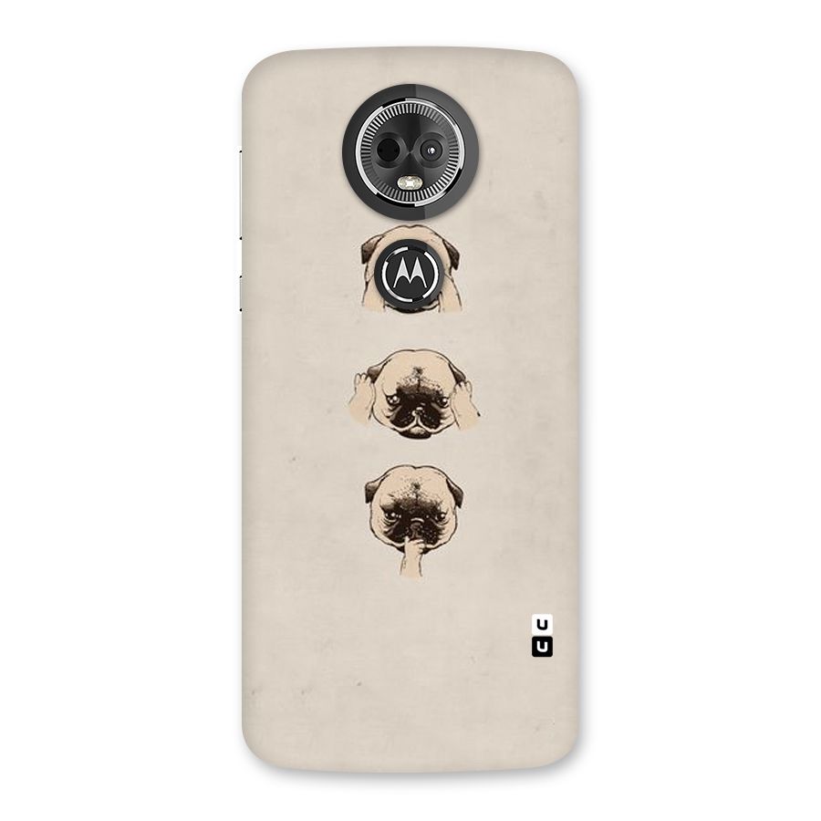 Doggo Moods Back Case for Moto E5 Plus