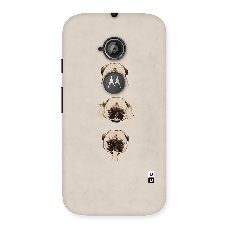 Doggo Moods Back Case for Moto E 2nd Gen