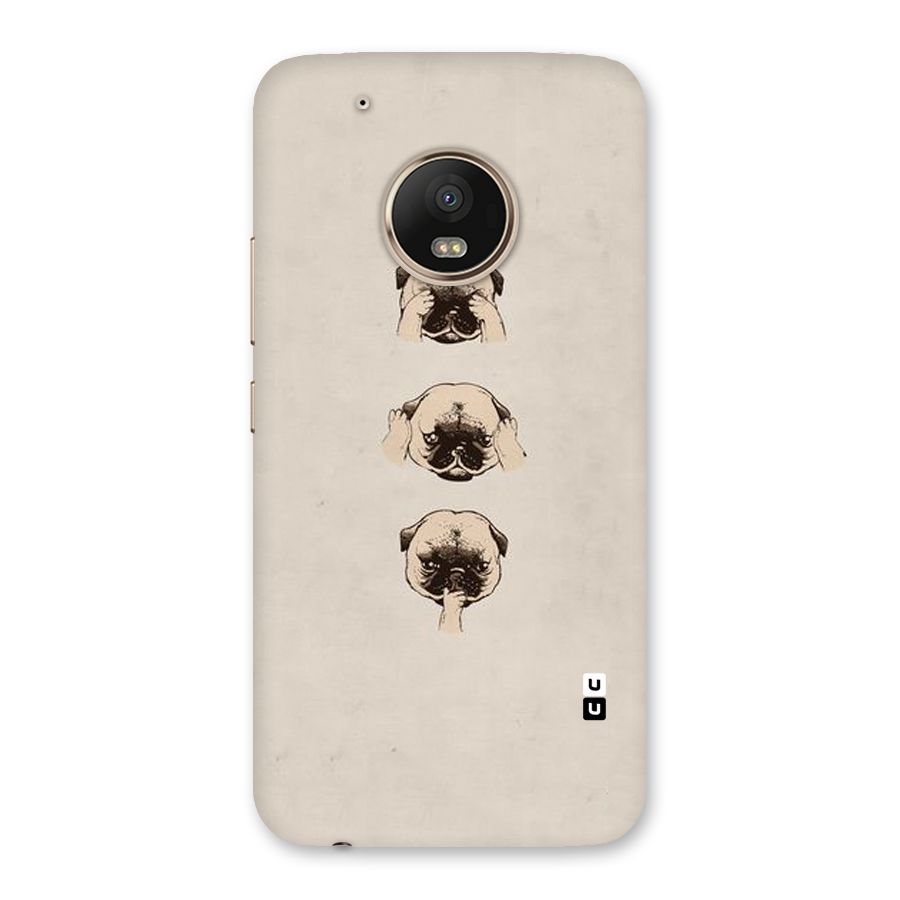 Doggo Moods Back Case for Moto G5 Plus
