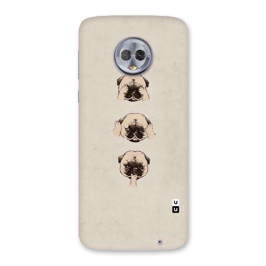 Doggo Moods Back Case for Moto G6 Plus