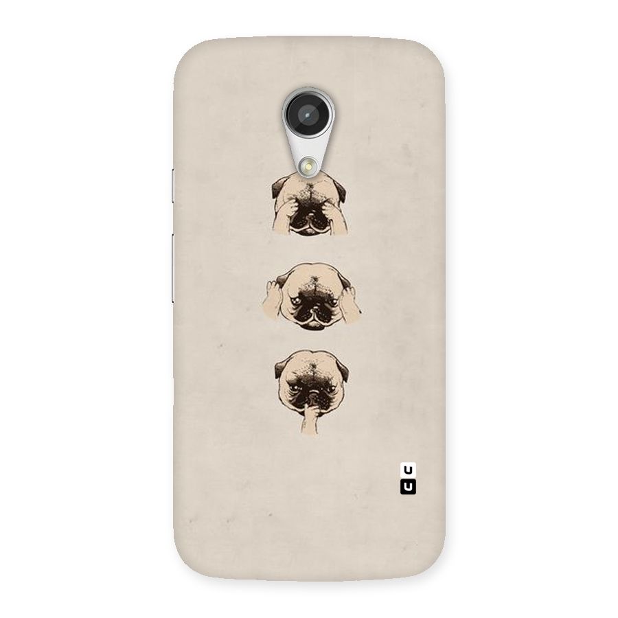 Doggo Moods Back Case for Moto G 2nd Gen