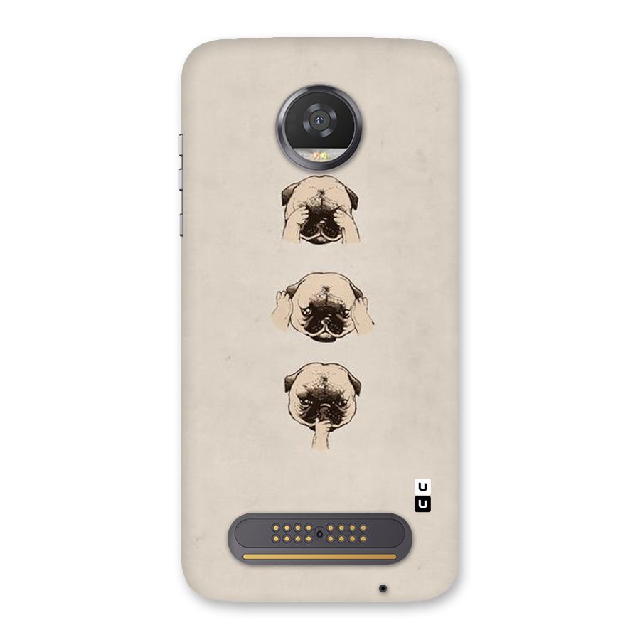 Doggo Moods Back Case for Moto Z2 Play