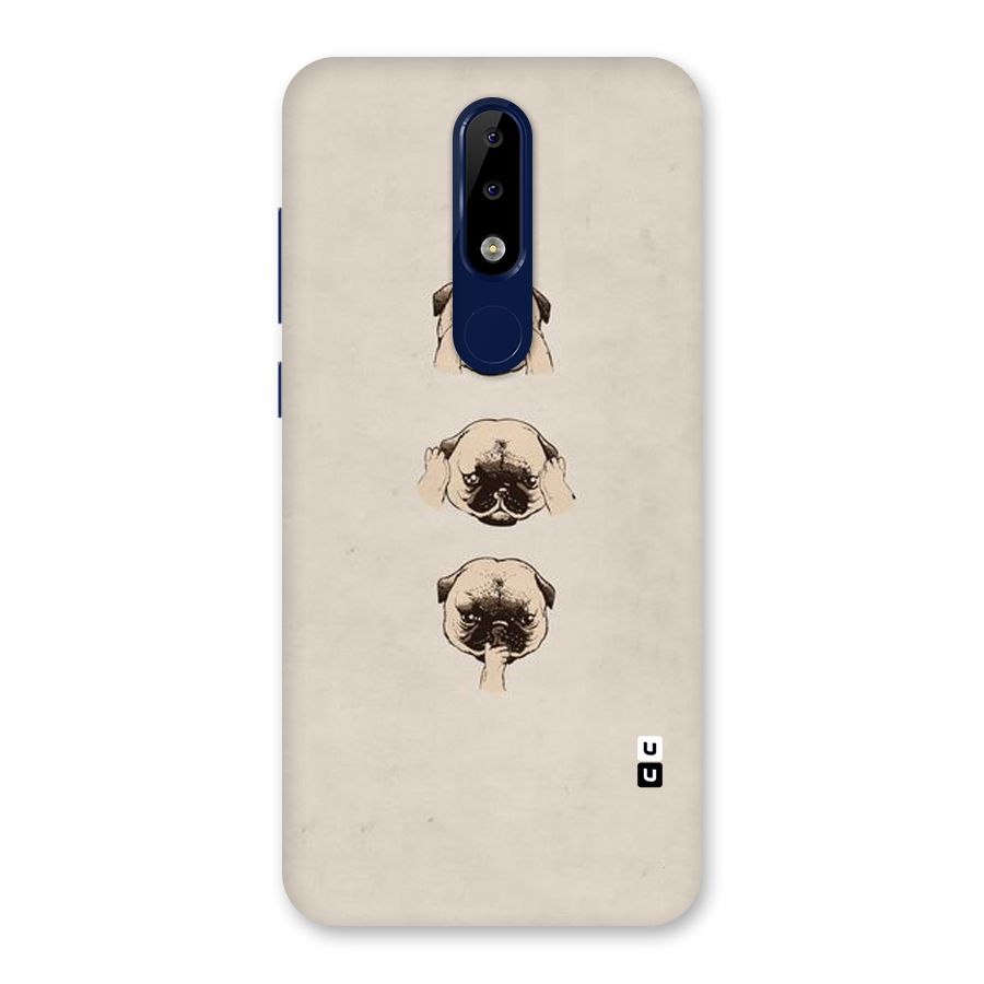 Doggo Moods Back Case for Nokia 5.1 Plus
