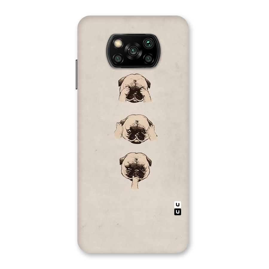 Doggo Moods Back Case for Poco X3
