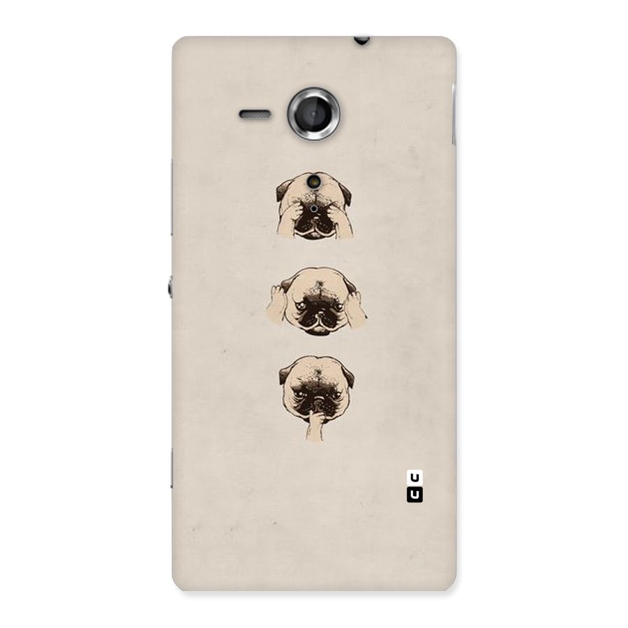 Doggo Moods Back Case for Sony Xperia SP