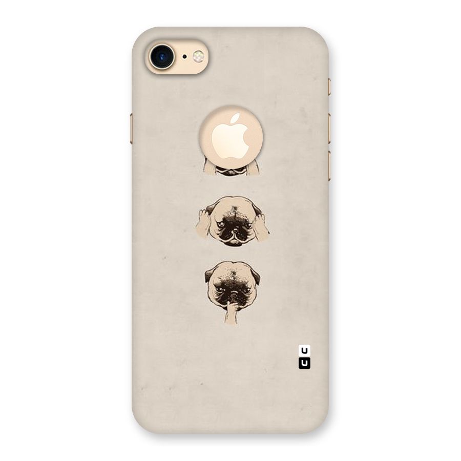 Doggo Moods Back Case for iPhone 7 Logo Cut