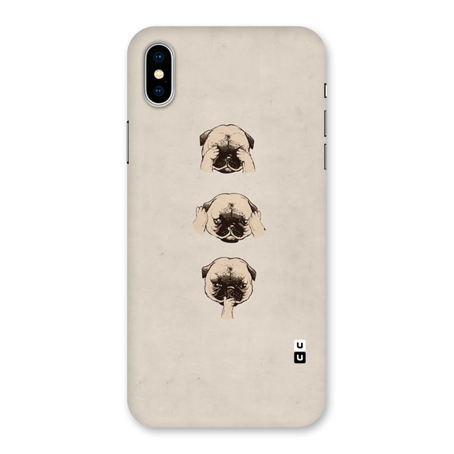 Doggo Moods Back Case for iPhone XS