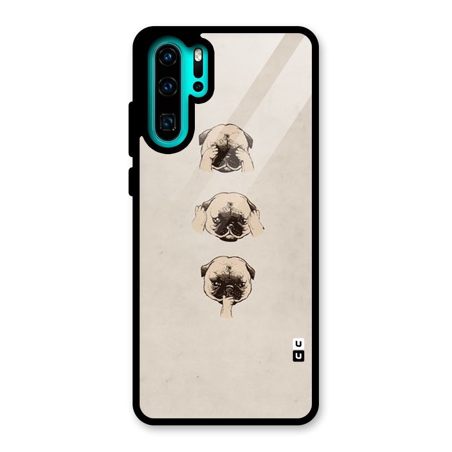 Doggo Moods Glass Back Case for Huawei P30 Pro