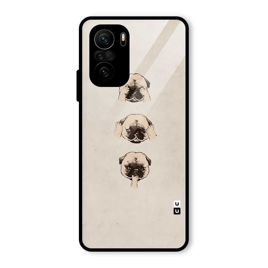 Doggo Moods Glass Back Case for Mi 11X Pro