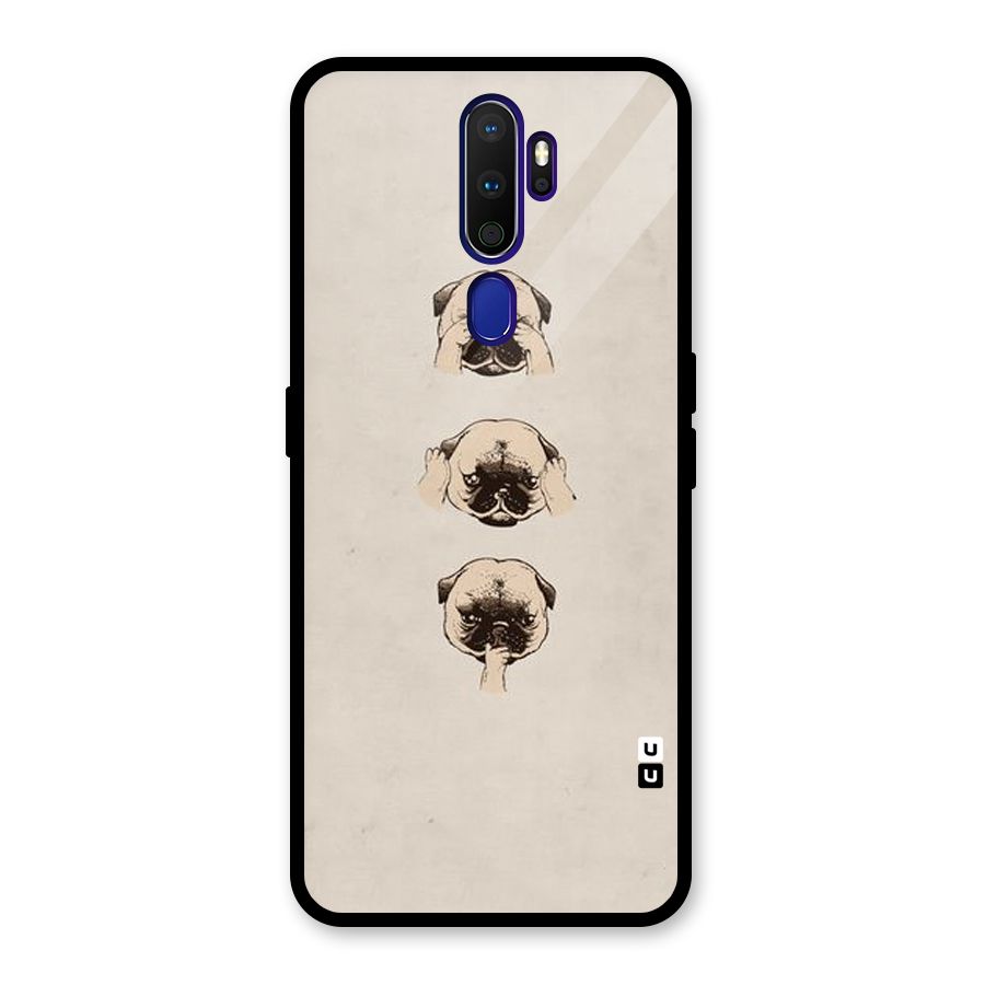 Doggo Moods Glass Back Case for Oppo A9 (2020)