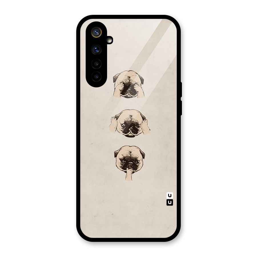 Doggo Moods Glass Back Case for Realme 6