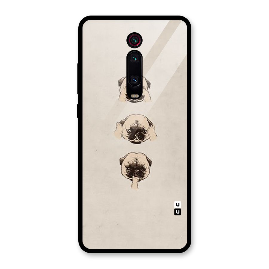 Doggo Moods Glass Back Case for Redmi K20