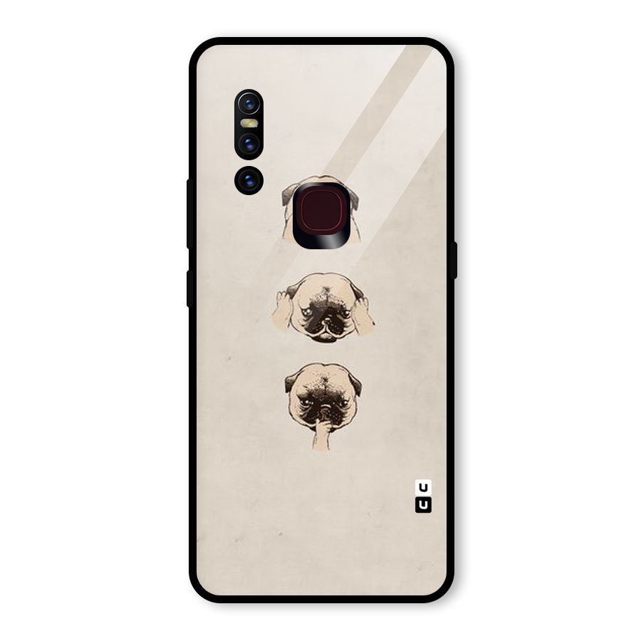 Doggo Moods Glass Back Case for Vivo V15