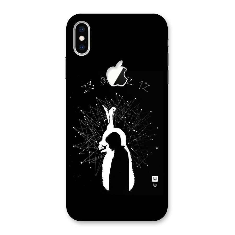 Donnie Darko Silhouette Back Case for iPhone XS Max Apple Cut