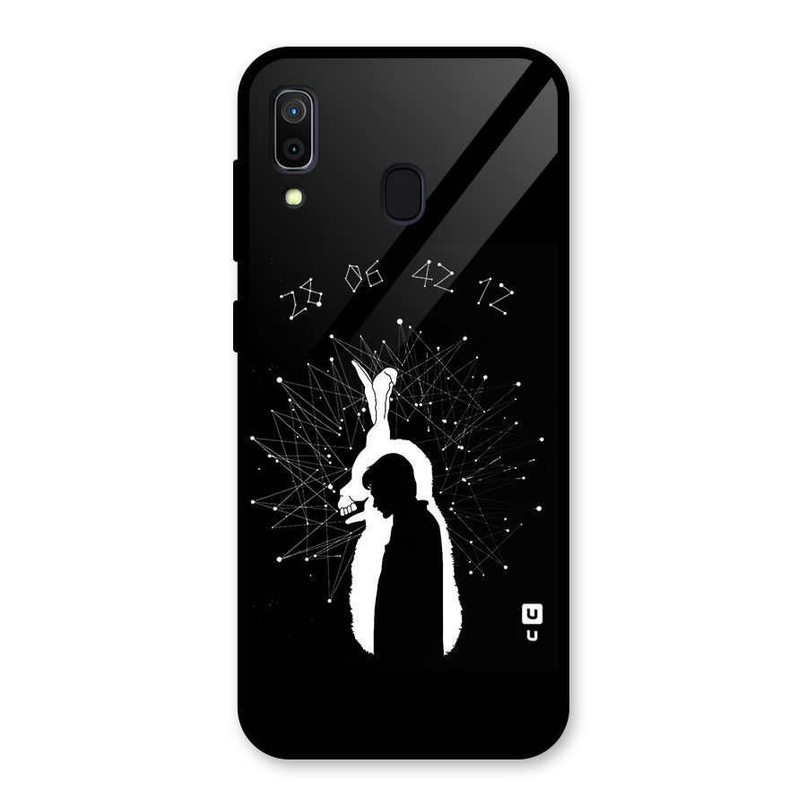 Donnie Darko Silhouette Glass Back Case for Galaxy A30