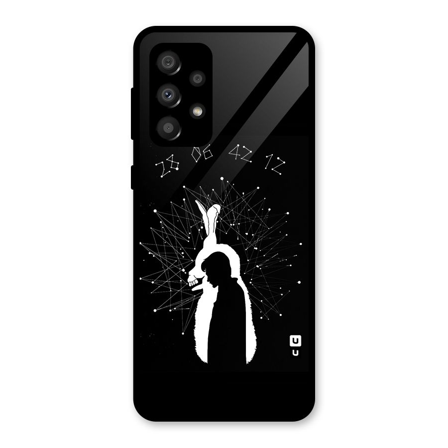 Donnie Darko Silhouette Glass Back Case for Galaxy A32