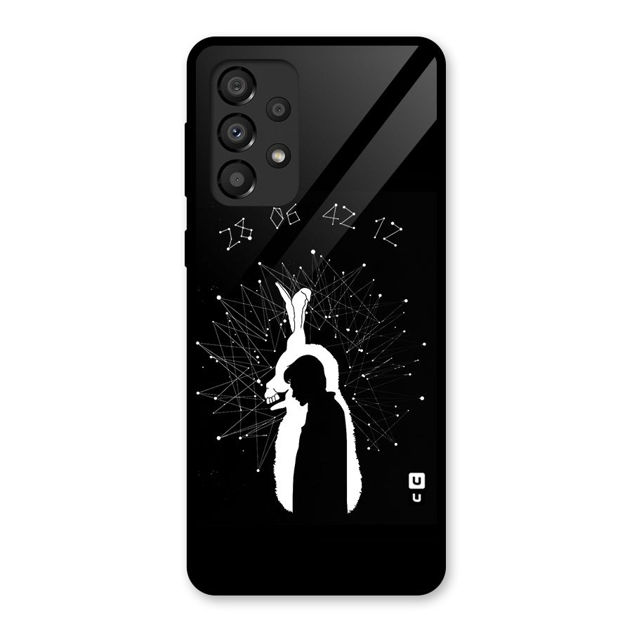 Donnie Darko Silhouette Glass Back Case for Galaxy A33 5G
