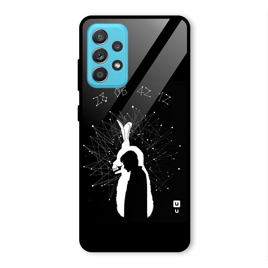 Donnie Darko Silhouette Glass Back Case for Galaxy A52