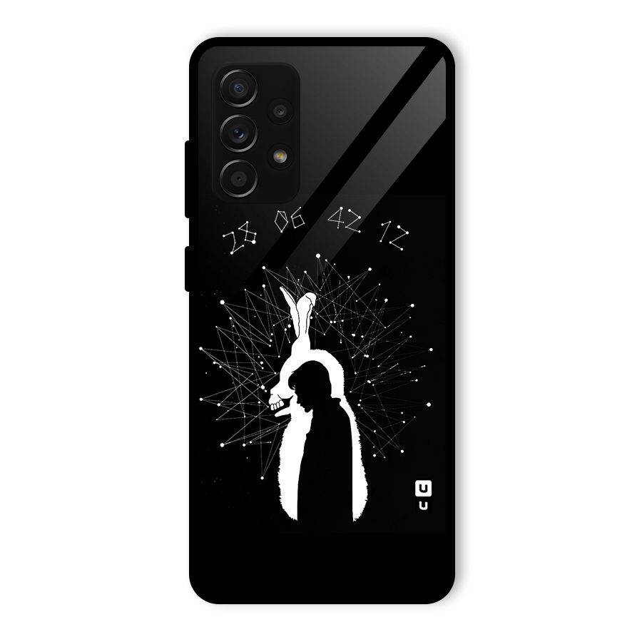 Donnie Darko Silhouette Glass Back Case for Galaxy A53 5G