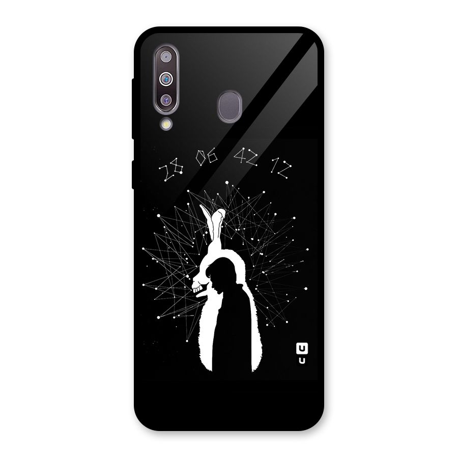 Donnie Darko Silhouette Glass Back Case for Galaxy M30